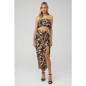 NWT Show me your mumu wrap me up skirt and teeny tube top set
